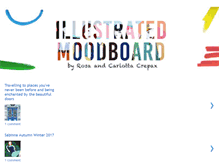 Tablet Screenshot of illustrated-moodboard.com